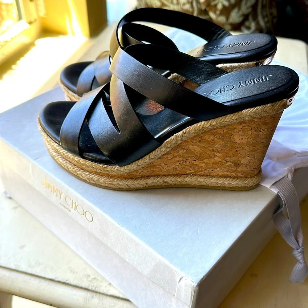 Jimmy Choo prisms wedge - Picture 4 of 5